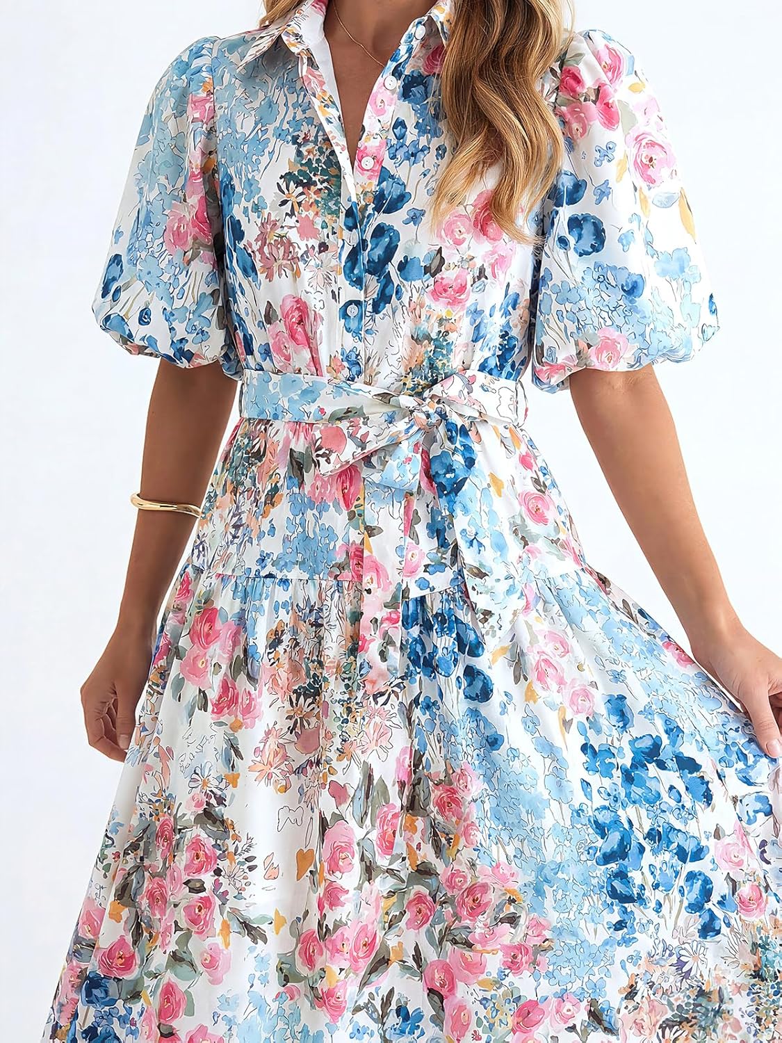 Sissyaki Women's Floral Maxi Dress 2026 Summer Spring Wedding Guest Dress - Image 2