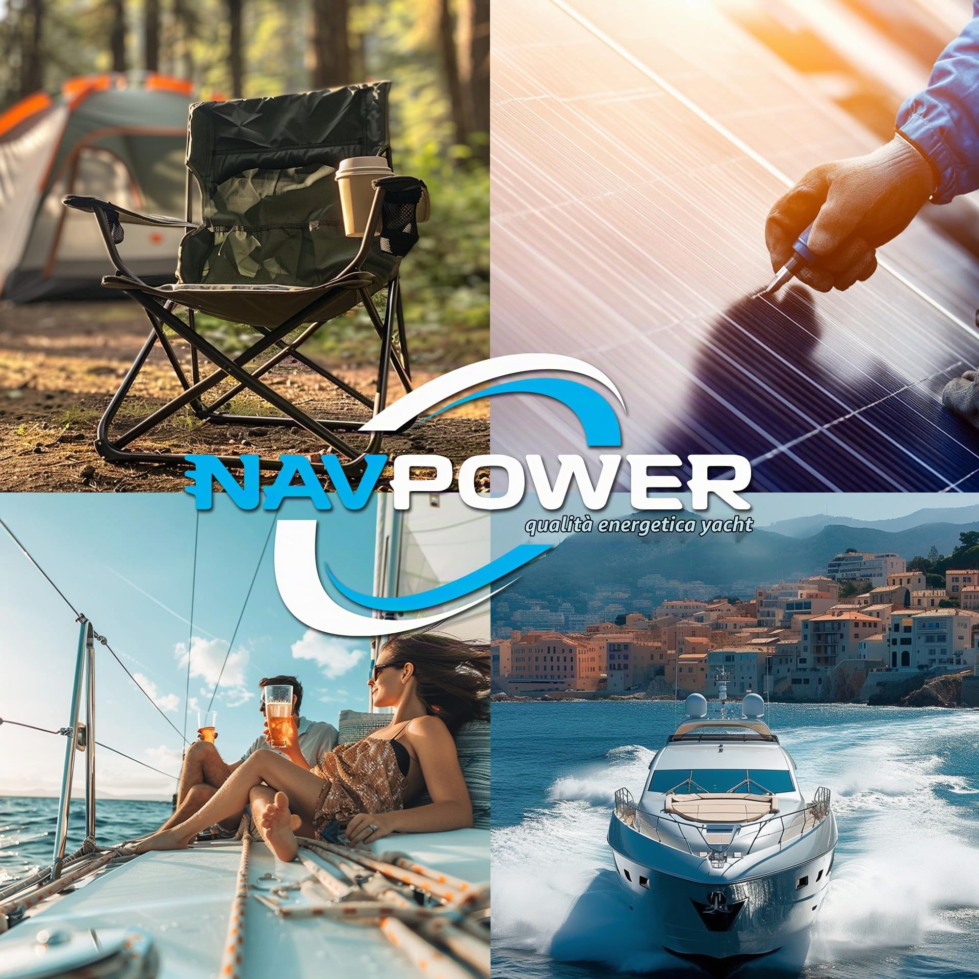 WC Manuale Compact NAVPOWER – Toilette Nautica con Tazza Compatta, Sistema Twist & Lock, Scarico Affidabile per Barca, Camper e Veicoli Ricreazionali