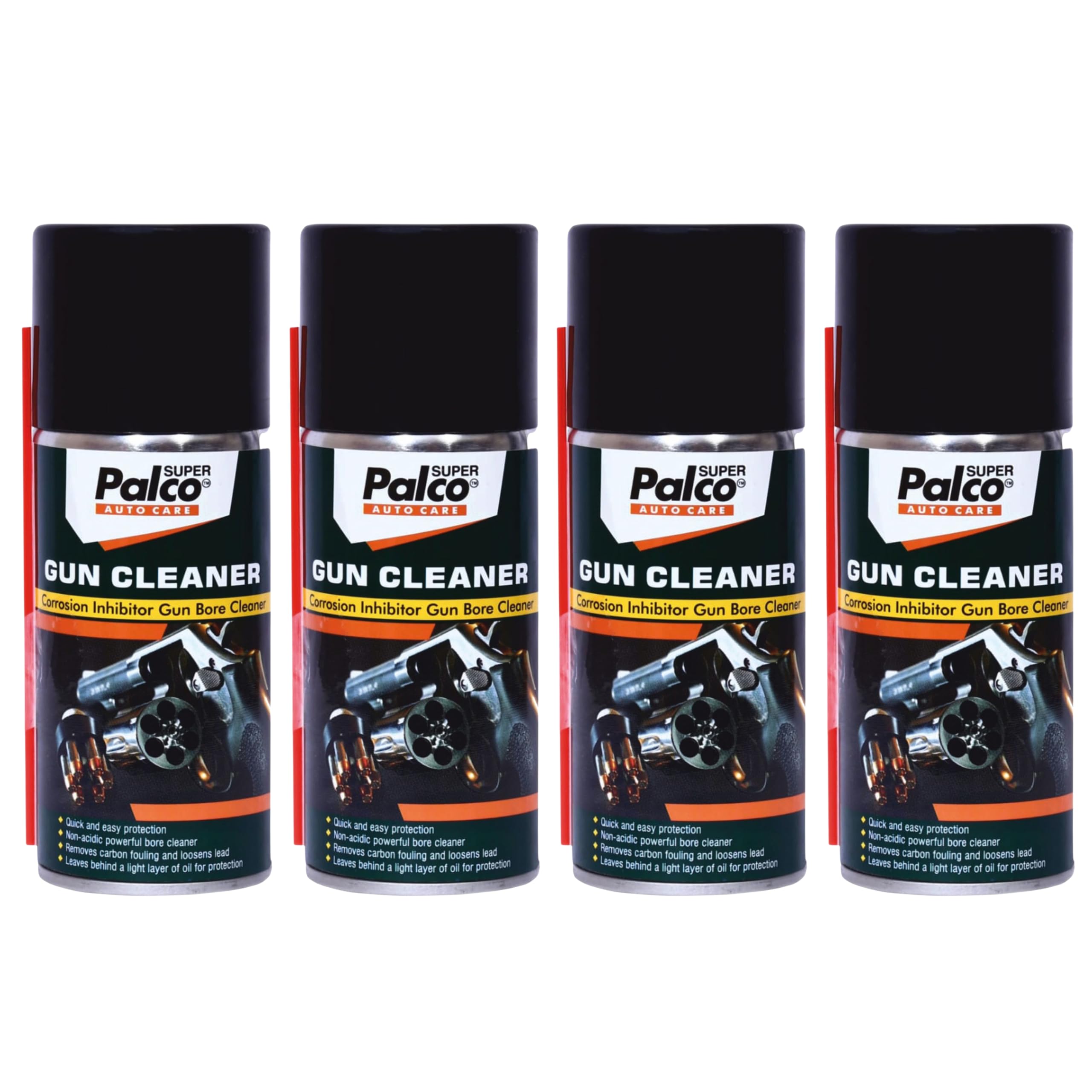PALCO Gun Cleaner 150ml (Pack of 4) | Powerful Non-Acidic Bore Cleaner, Corrosion Inhibitor, Remove Carbon Fouling & Lead, Ensure Smooth Firearm Performance, Rust Protect Suitable for All Gun Types-image-16