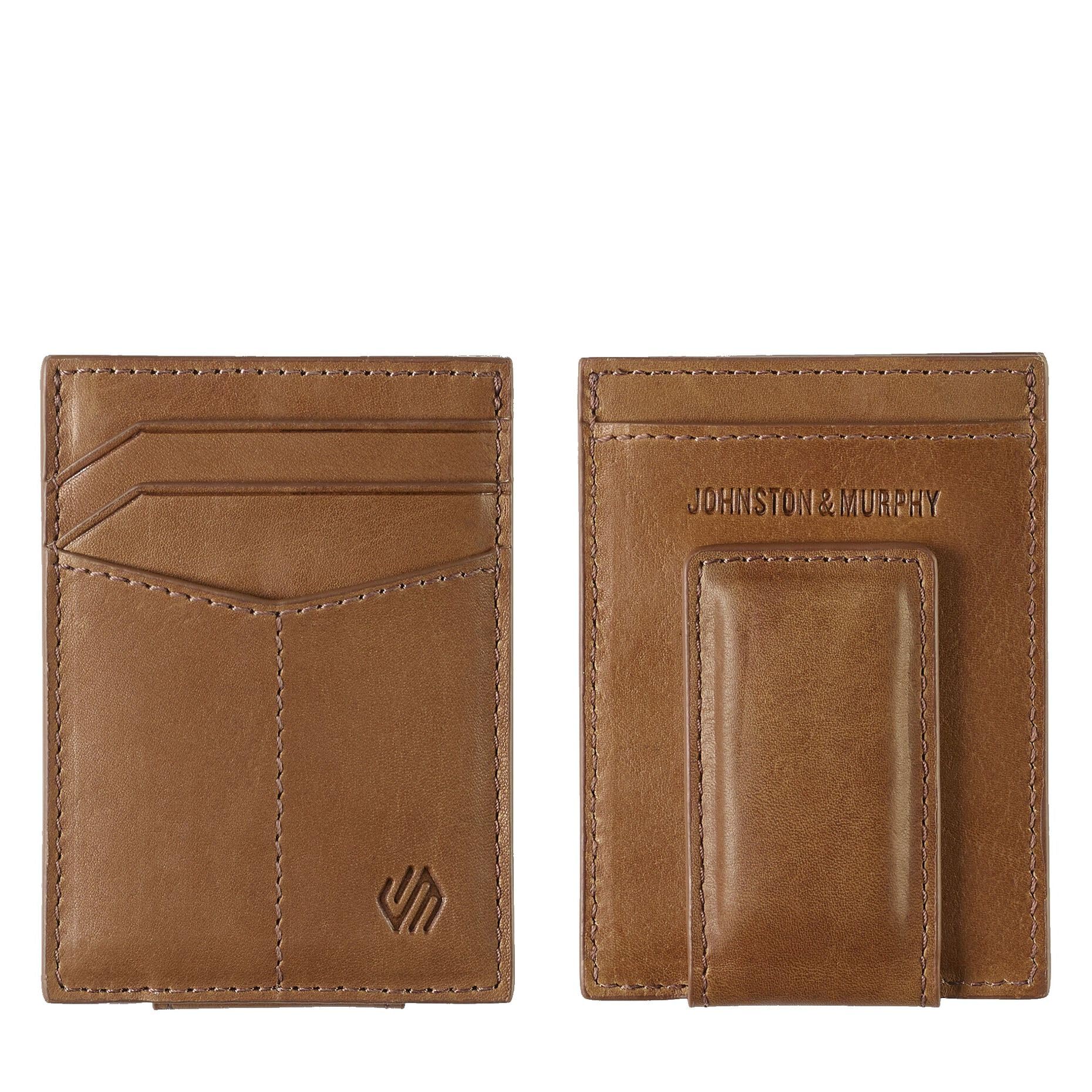 Johnston & Murphy Men's Rhodes Front Pocket Wallet