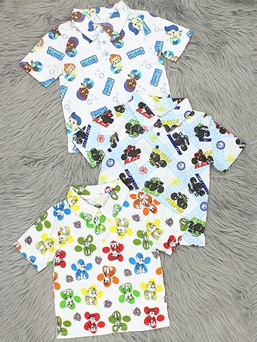 Miniatura 6 de Paw Patrol - Camiseta polo de manga corta con cuello para niños pequeños