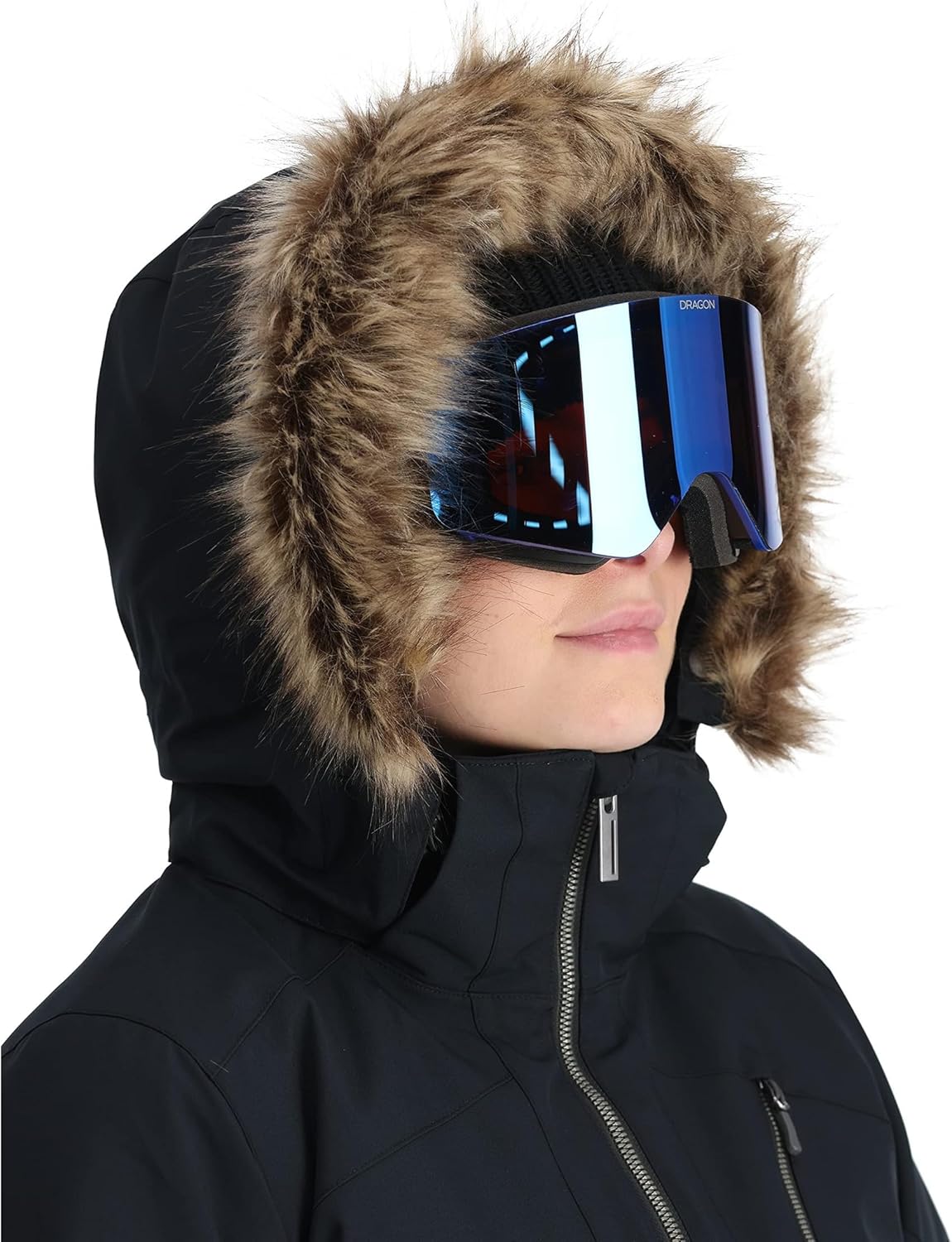 Spyder Womens Skyline Jacket, Black, XL - Image 4