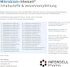 Microbiome Intercell (Probiotics) - 33 Bacterial Strains High Dose with Inulin (90 Capsules) - For Building the Intestine with the Most Important Lactic Acid Bacteria - 25 Billion CFU per Capsule - Lactose Free