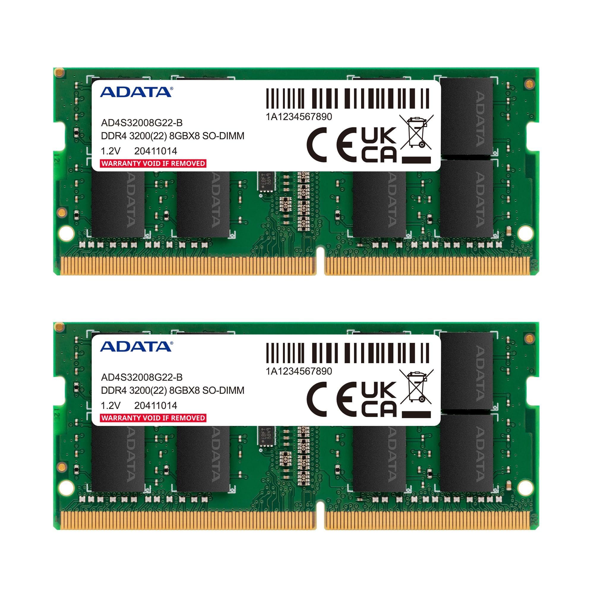 【新品・未使用】ADATA DDR4 3200 32GB（PC4-25600） NEW ADATA 32GB DDR4 3200MHz PC4-25600 CL22 U-DIMM Memory RAM