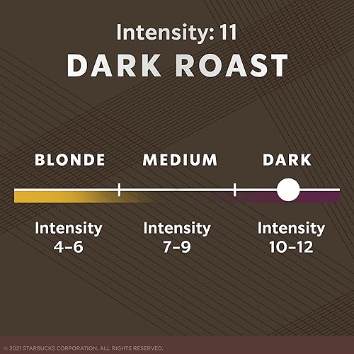 Miniatura 4 de Starbucks by Nespresso Dark Roast Italian Roast Coffee (50 cápsulas de una sola porción, compatibles con Nespresso Original Line System)