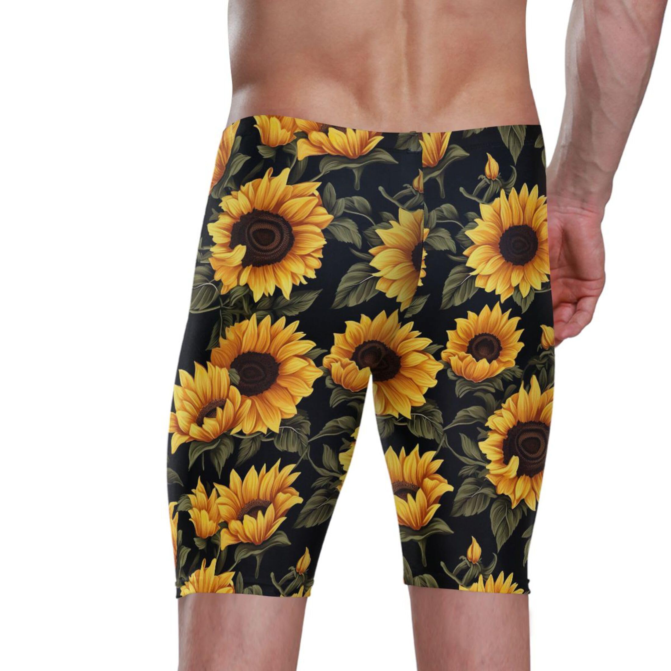 UMIRIKO Sunflower Men's Swimsuit Swim Jammers L B0401468