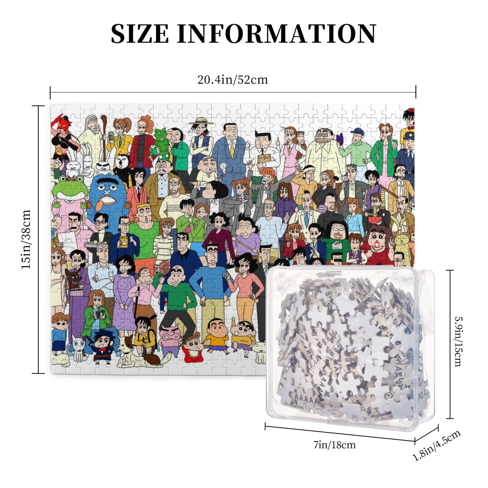 Amazon | 500ピース ジグソーパズル クレヨンしんちゃん パズル