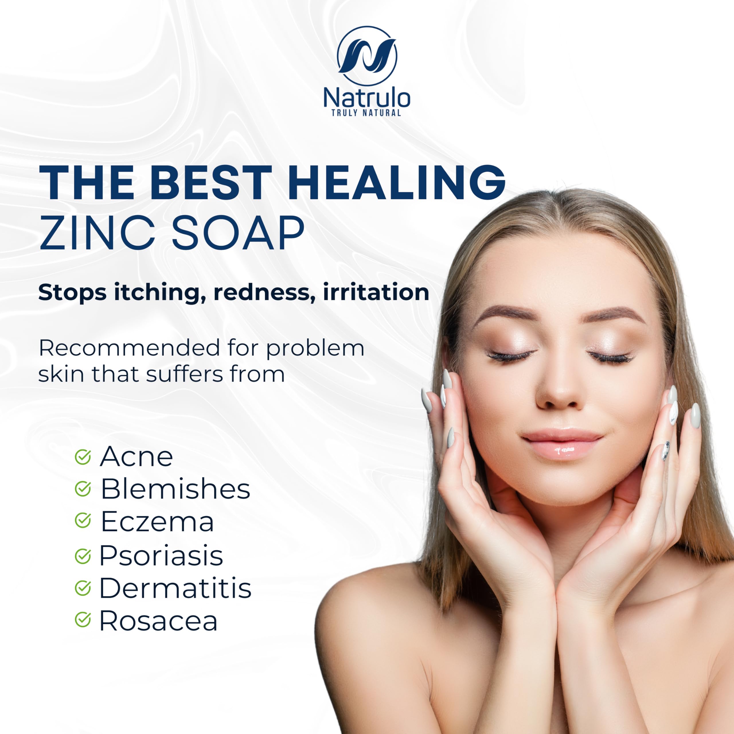 glutathione benefits for eczema Amazon.com: Natrulo Zinc Soap with Zinc Pyrithione | Gentle All-Natural  Face & Body Wash | Daily Cleansing Formula for Oily, Sensitive &  Blemish-Prone Skin