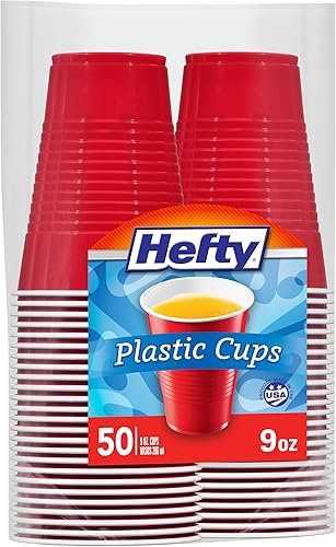 Hefty Party On - Vasos de plástico para fiesta