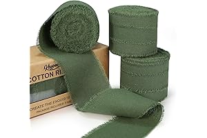 Hunter Green Ribbon: Embellish Crafts, Bouquets, and Christmas Decor