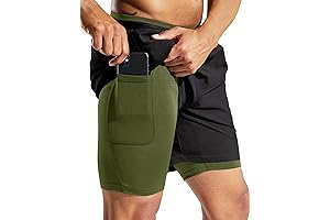 MIER Men's 2 in 1 Running Shorts with Liner: A Runner's Haven