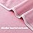 Wuwahold Microfiber Gym Towels Bigger Size Super Soft for Exercise Fitness, Sports, Workout, 380-GSM 15-Inch x 31-Inch Quick-Drying Towels (3 Pack, Pure Pink)