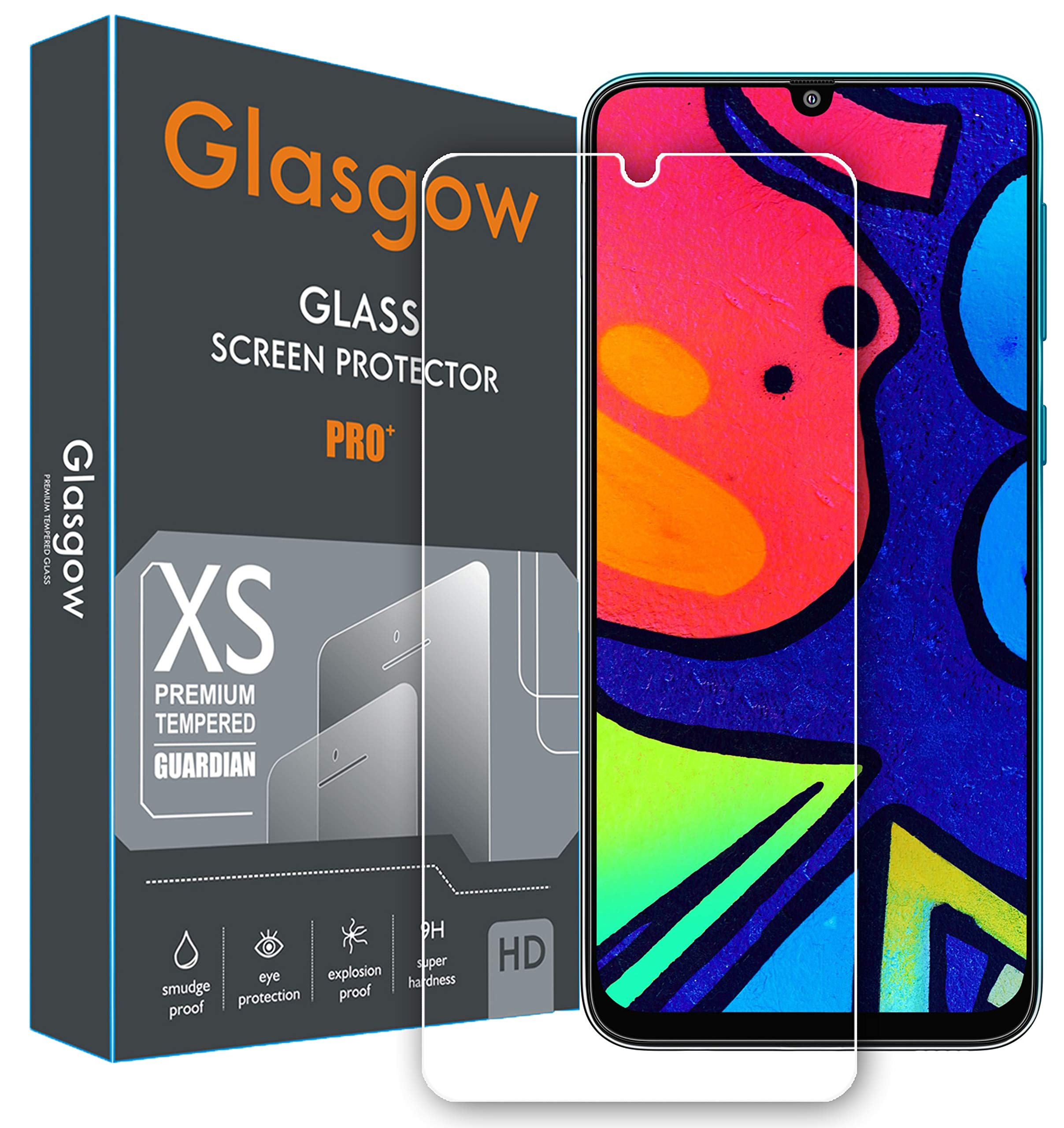 Glasgow Full Protection Tempered Glass for Samsung Galaxy F41 [Anti-Scratch] [Gorilla] [Free Cleaning Kit Included] (B08L3M1DF2) Amazon Price History, Amazon Price Tracker