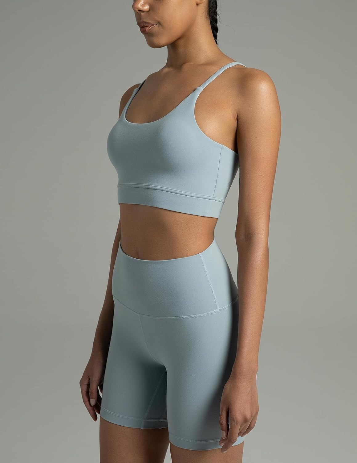 Colorfulkoala Women's Dreamlux Bowknot Strappy Sports Bras Light Impact Workout Yoga Tops - Image 4