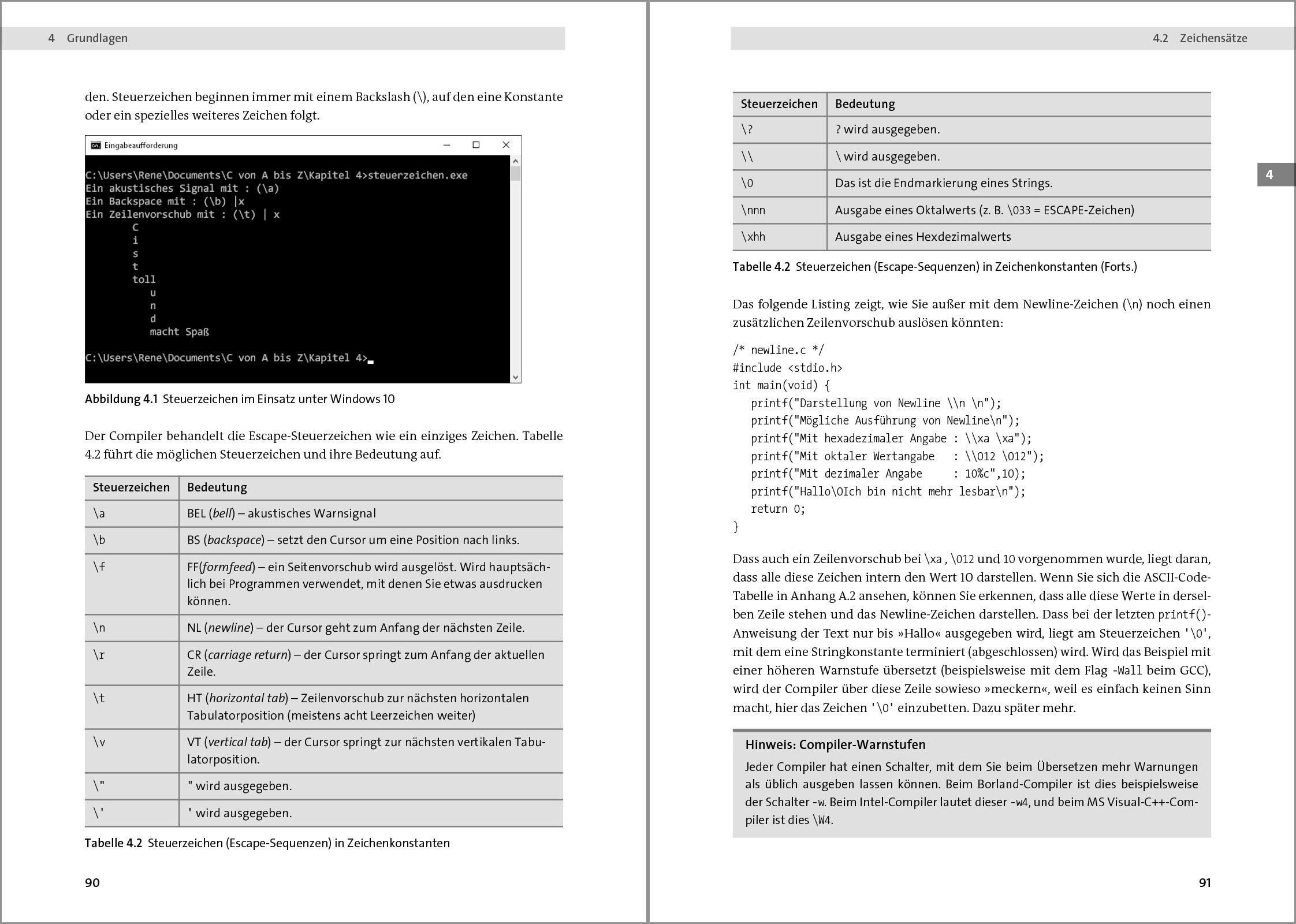 C von A bis Z: Das umfassende Handbuch für C-Programmierer. Zum Lernen und Nachschlagen. Aktuell zum Standard C18
