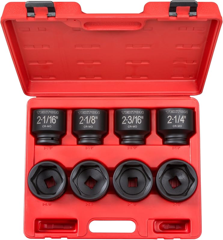 Juego de vasos de impacto con accionamiento de 3/4 de pulgada TEKTON, 8 piezas | 4893