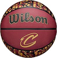 Vista 33 de Wilson NBA Team Balones de baloncesto con diseño de grafiti - Talla 7 - 29.5