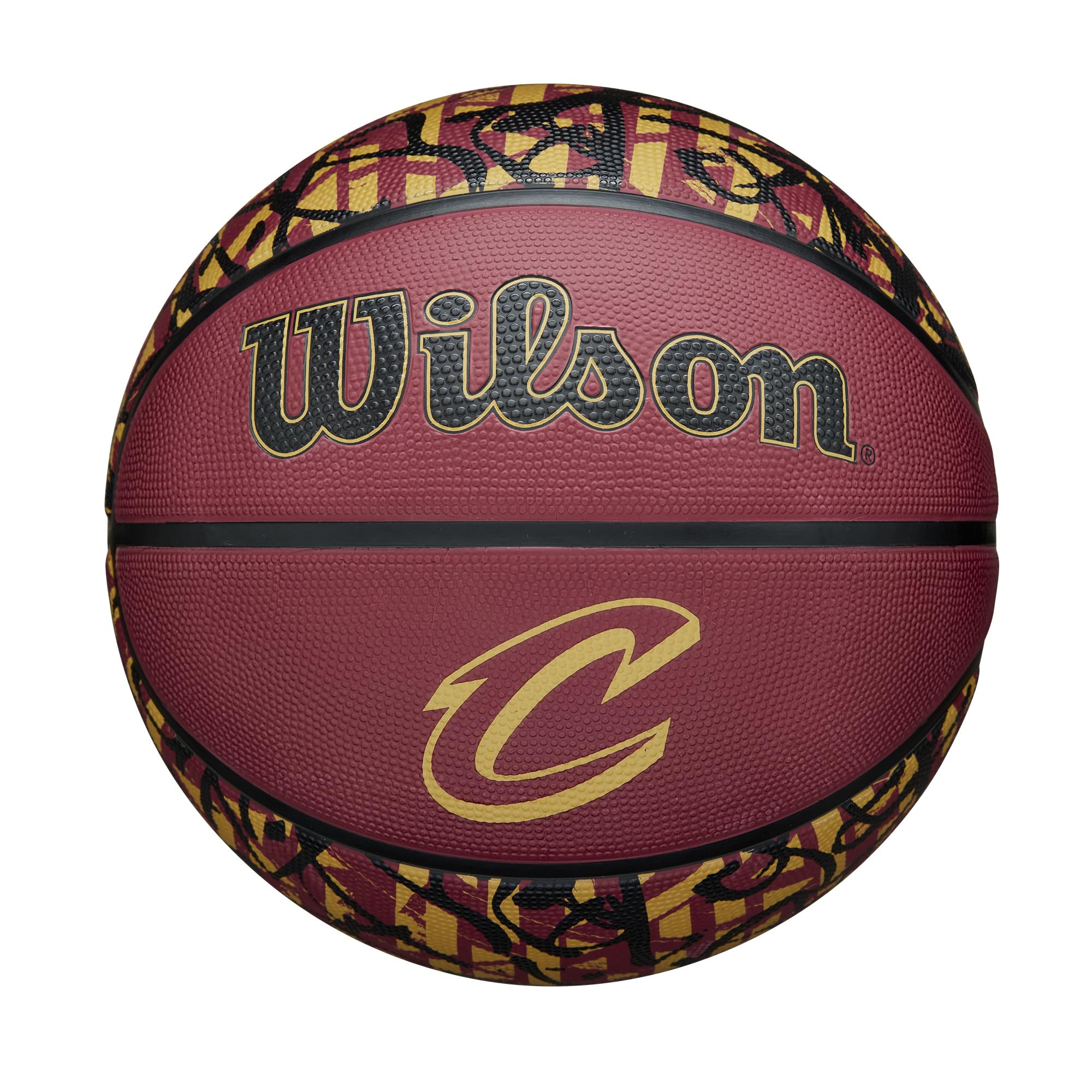 WILSON NBA Team Graffiti Basketballs - Size 7-29.5"