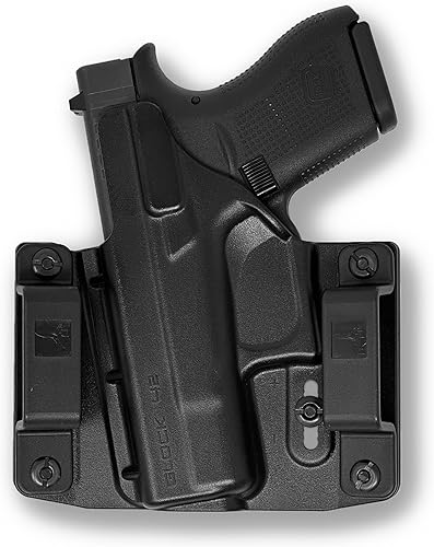 Miniatura 2 de Funda para Glock™ 42 - Funda OWB para transporte oculto - Fuera de la cintura - Comodidad y ocultación - EDC - Funda para pistola - Funda para