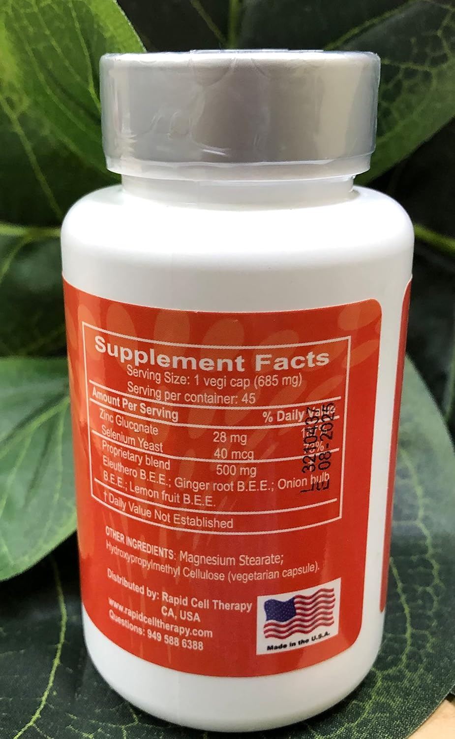 THYRONOL 45 Capsules/Bottle; SUPORTS Normal Thyroid Function