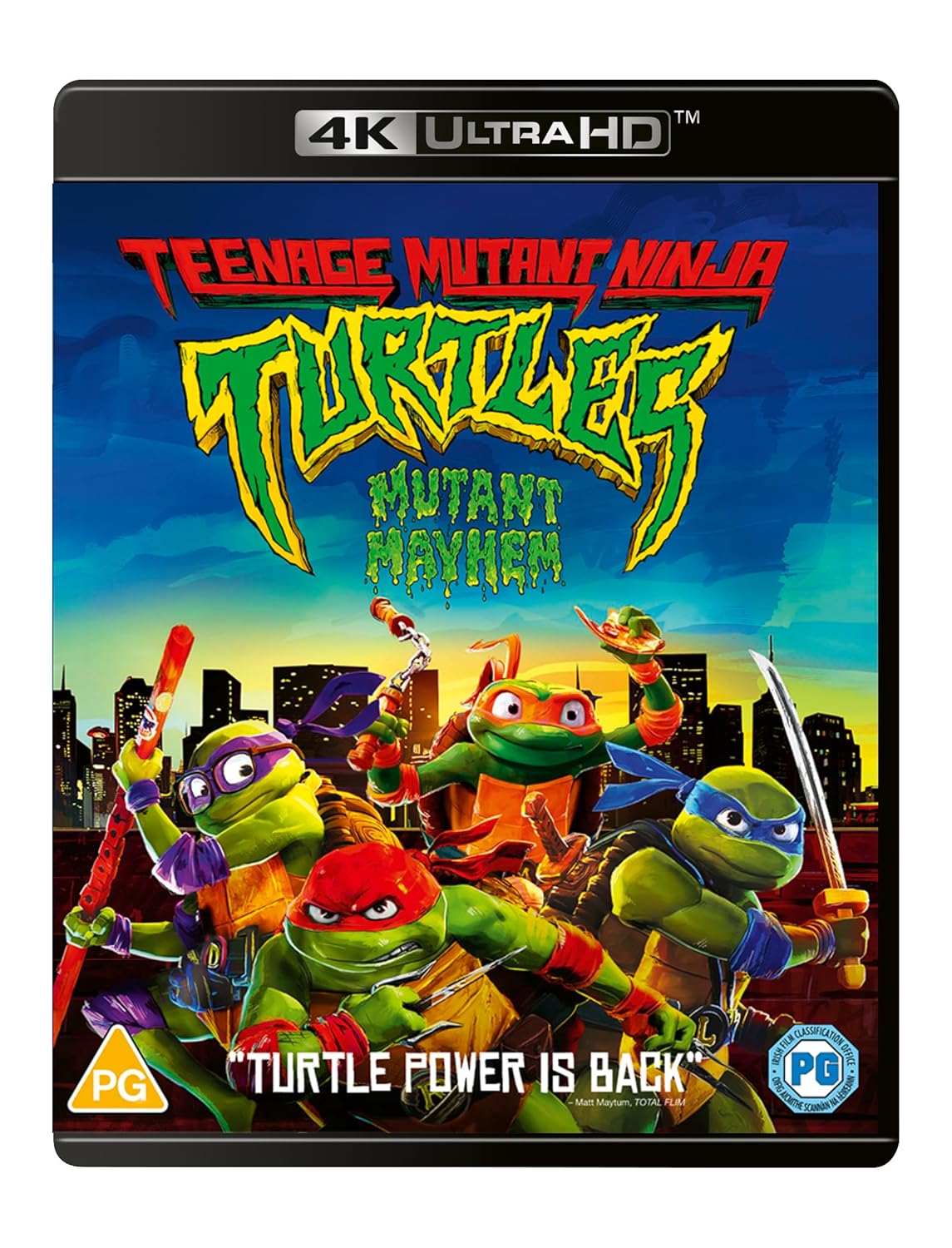 Teenage Mutant Ninja Turtles Mutant Mayhem 4K UHD [Bluray] [Region A