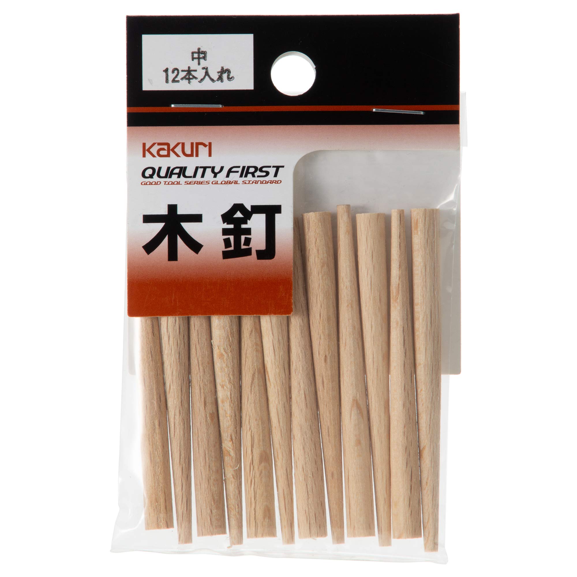 Amazon | KAKURI 木釘 中 12本入 | 木ねじ | DIY・工具・ガーデン 通販