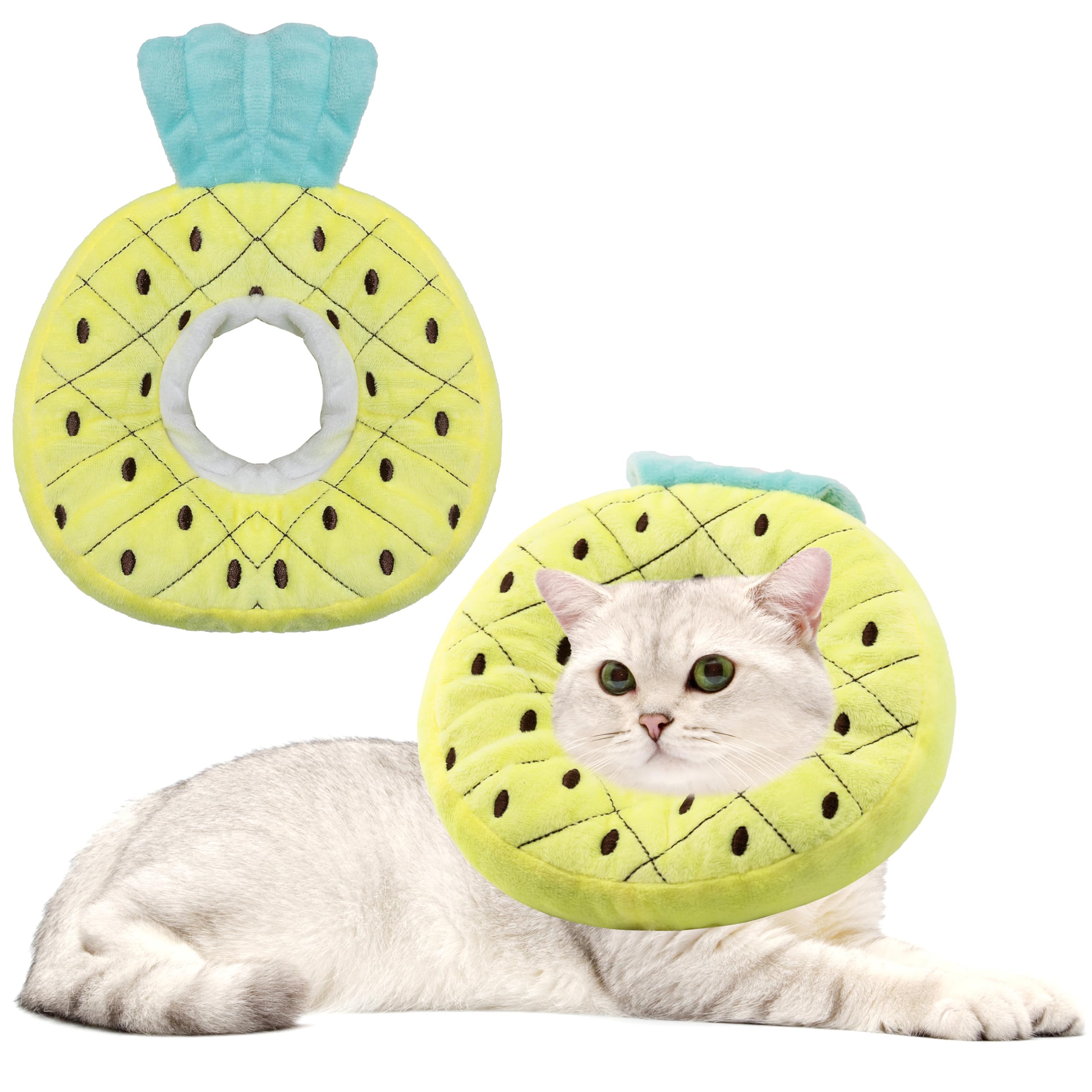 Soft Cat Cone Collar, Cute Cats Recovery Collar Suitable for Cats