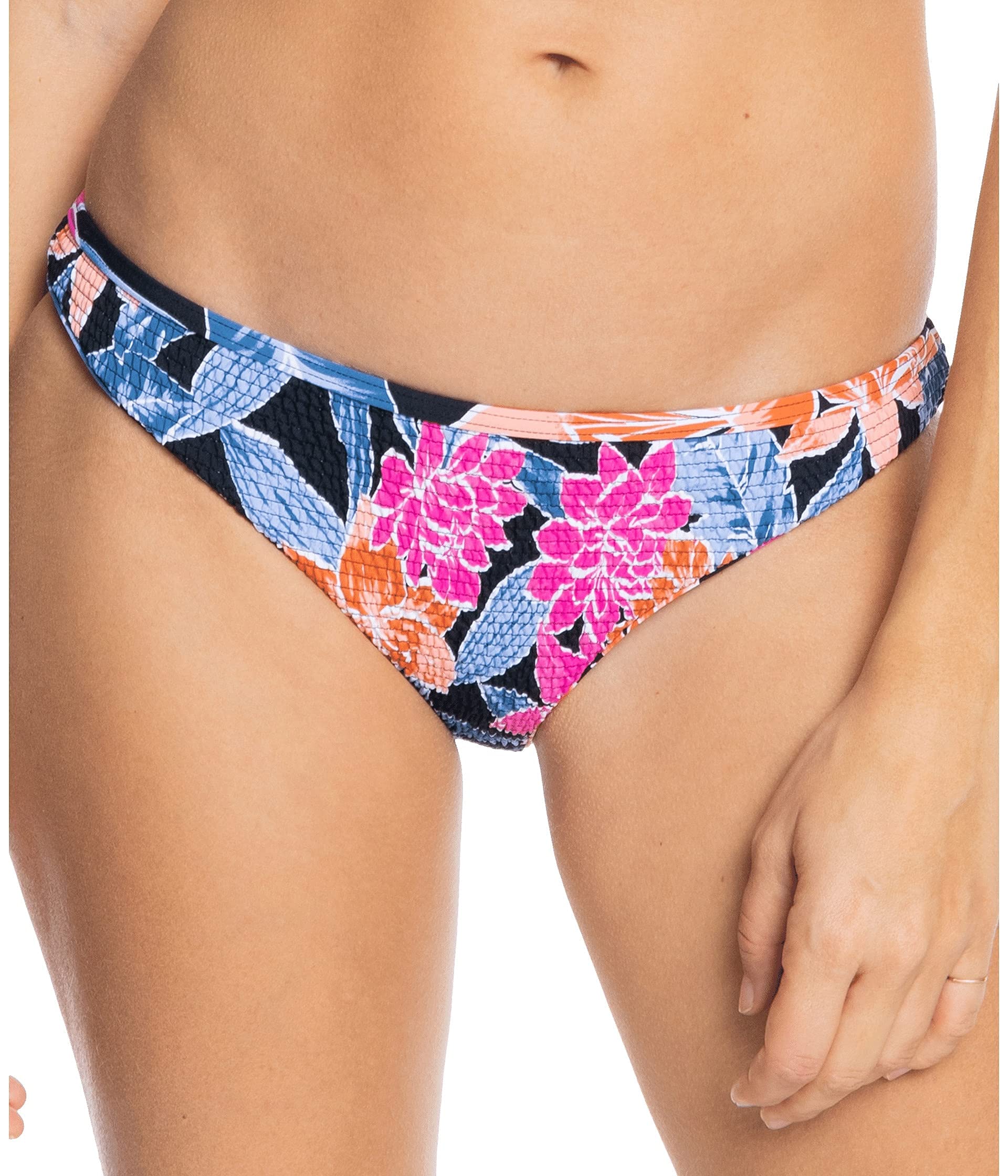 Roxy Tropical Oasis Bikini Smocked Bikini Bottom Bragas de Bikini Mujer
