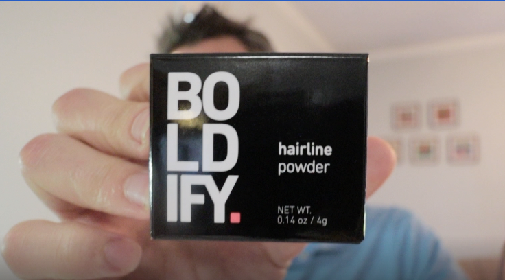 Testing: Boldify Hairline Powder | Medium Brown