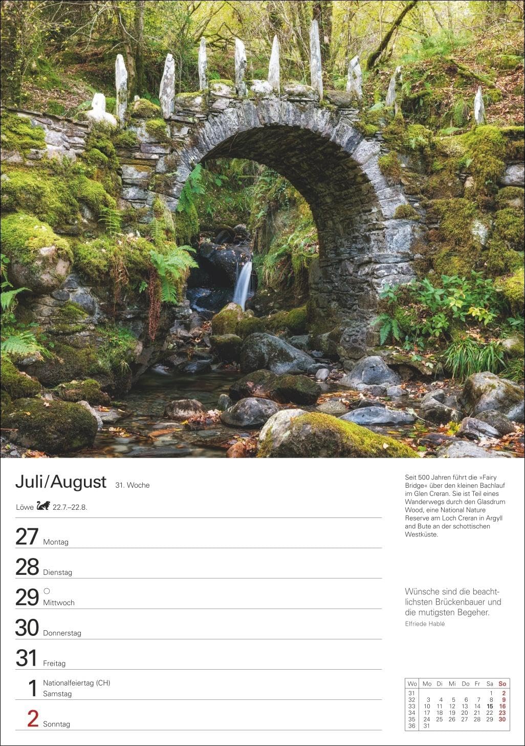 Schottland Wochenplaner 2026 - Eine Reise in 53 Bildern: Schön und praktisch: Terminkalender mit tollen Fotos von Schottland, Wochenkalendarium und Zitaten. Dekorativer Kalender für Organisatorisches
