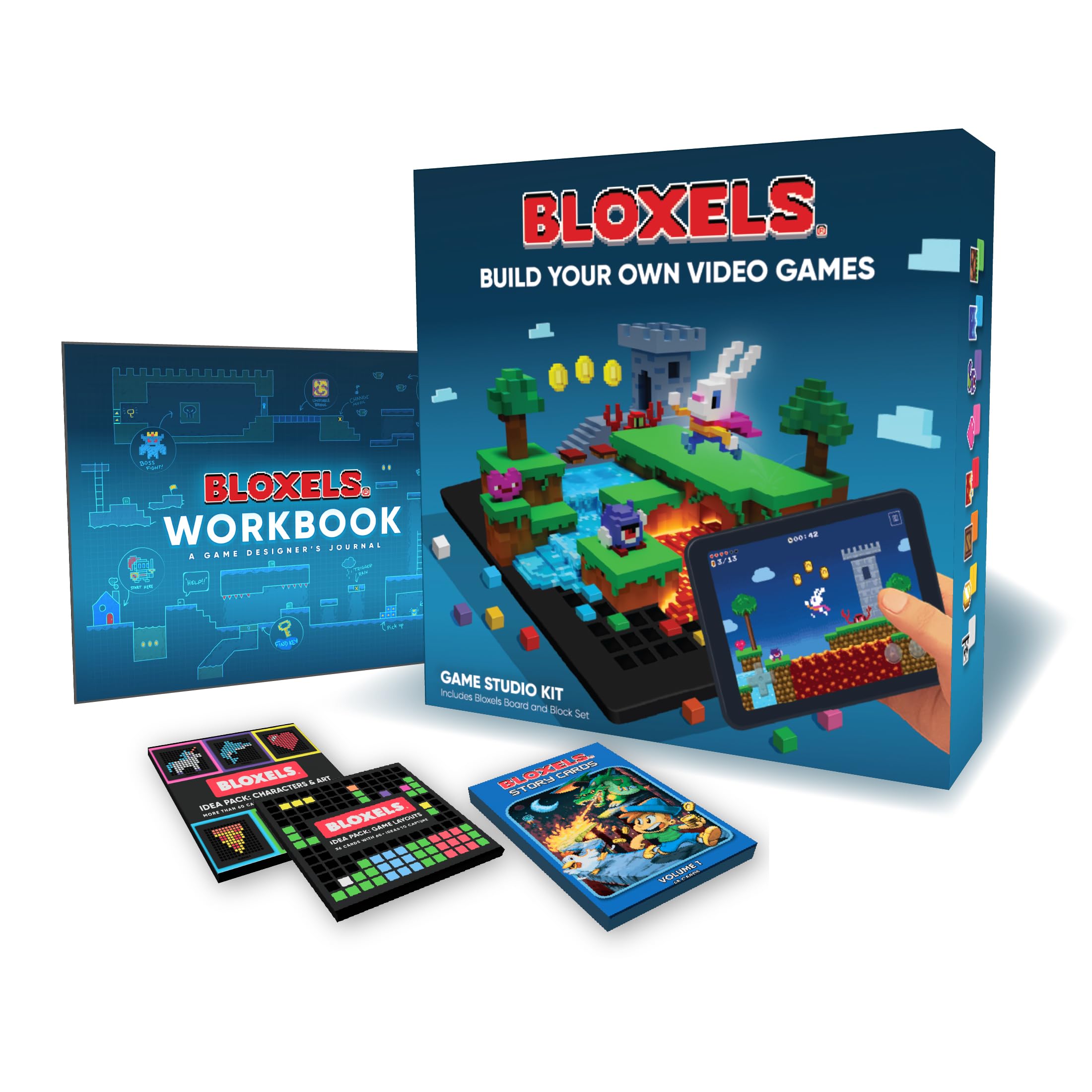 Ultimate Video Game Builder Bundle: Official Kit, Card Decks, Workbook - Includes Account - Award-Winning STEM Toy, No Coding Required - Ages 8+