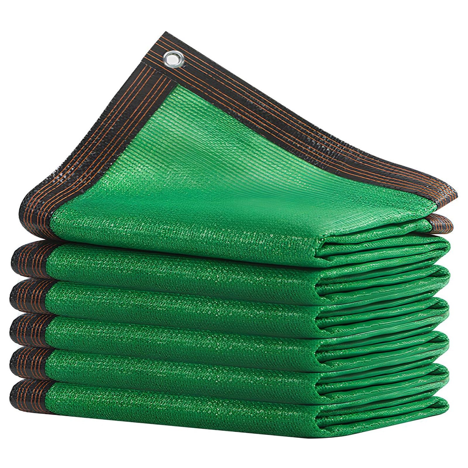 Filet solaire de jardin contre la chaleur : bâche d'ombrage à œillets 3,5x15,2m