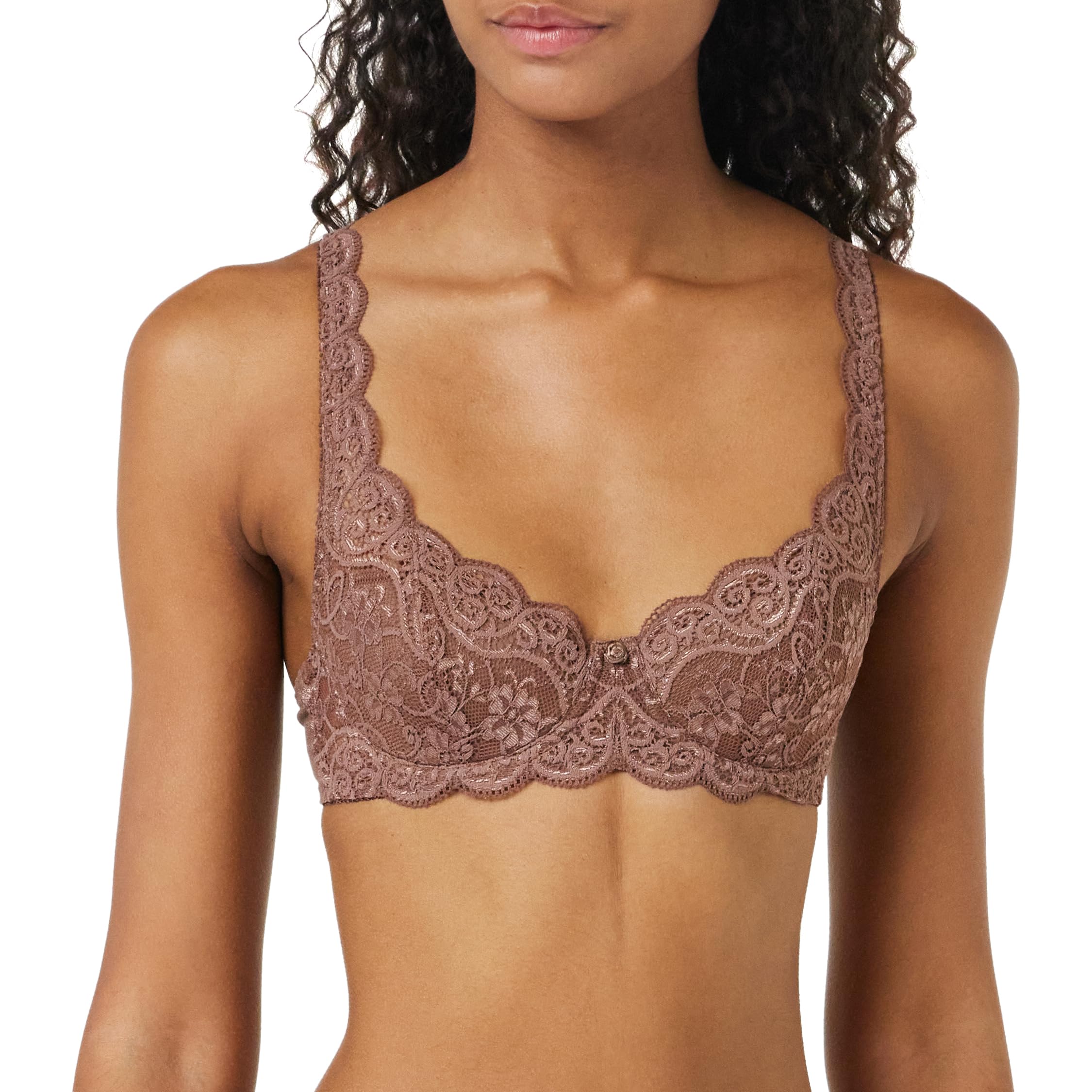 Triumph Women's Cocoa Sugar Amourette 300 Whp X, Wired Padded Bra,