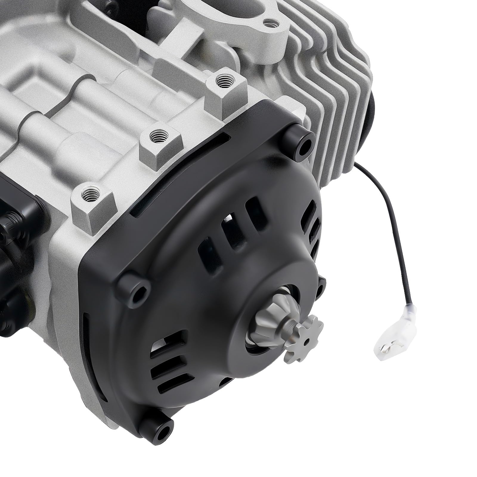 Mini motor de moto de 49 Cm3, motor de 2 tiempos, motor de dos tiempos, refrigerado por aire, apto para motocicletas con motor de dos tiempos, mini motocicletas todoterreno