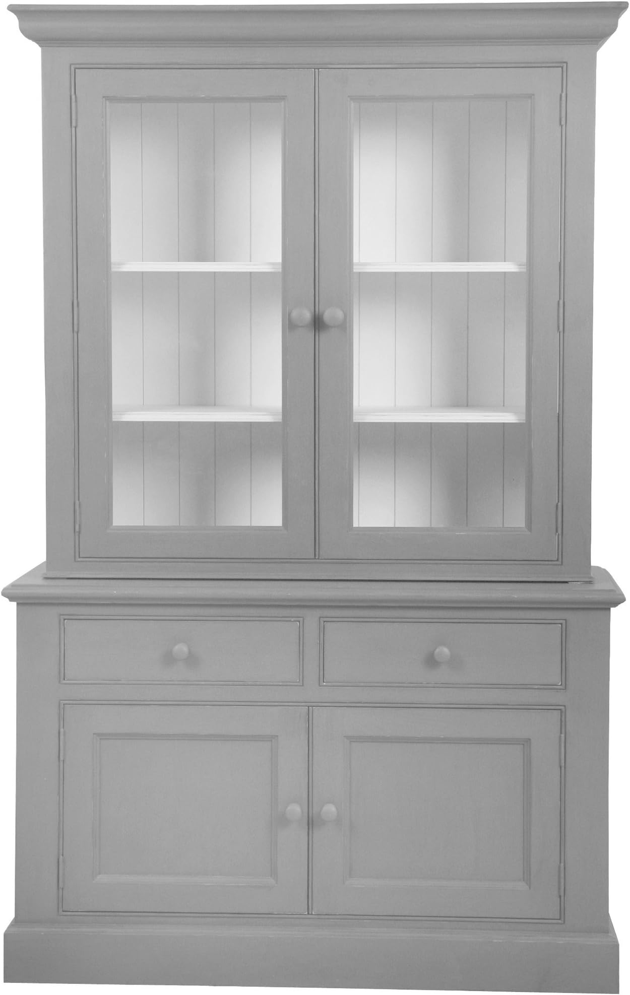 Housekeepers Cupboard Shutter Grey