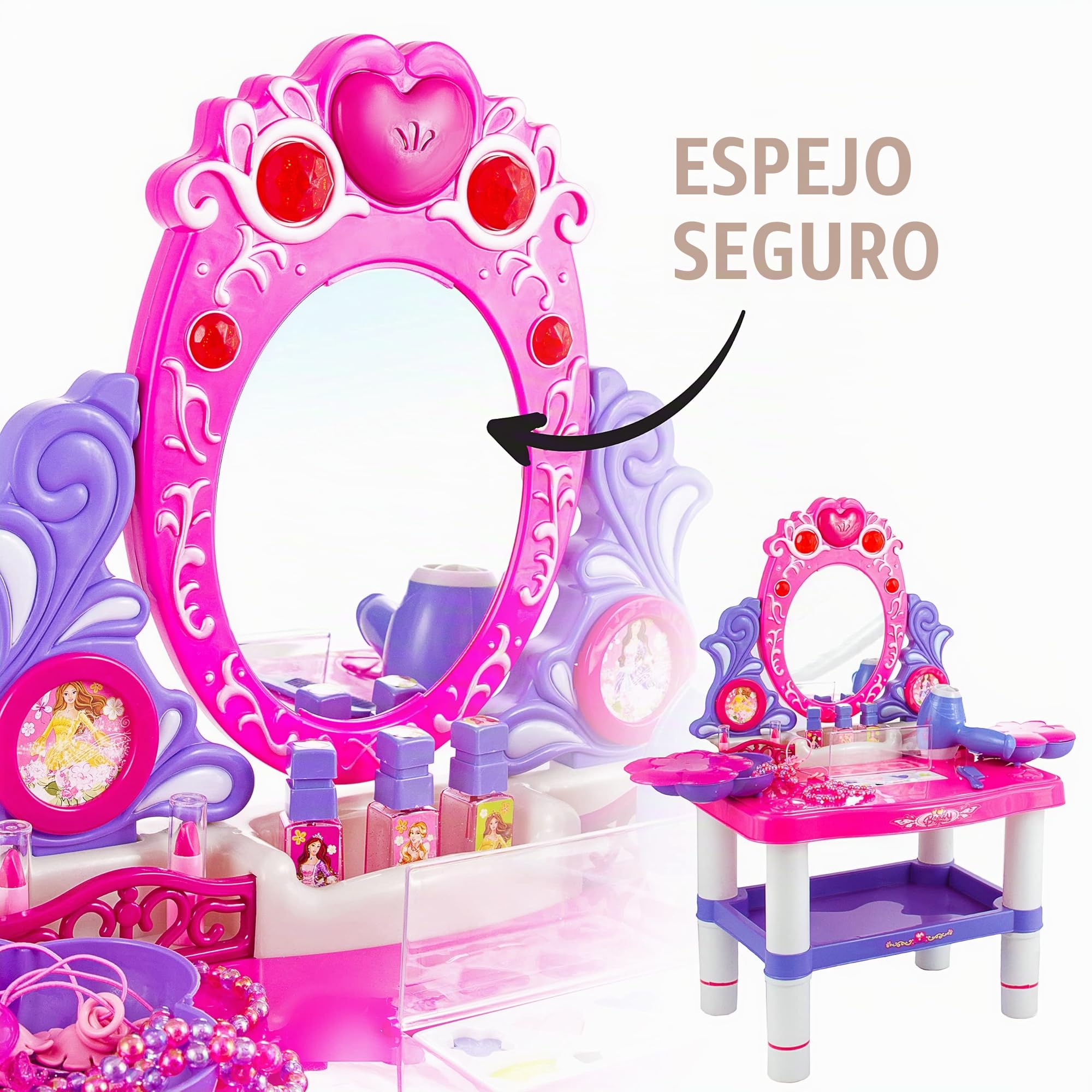 Kinderplay Niño Play kp2798 – – Tocador con luz música