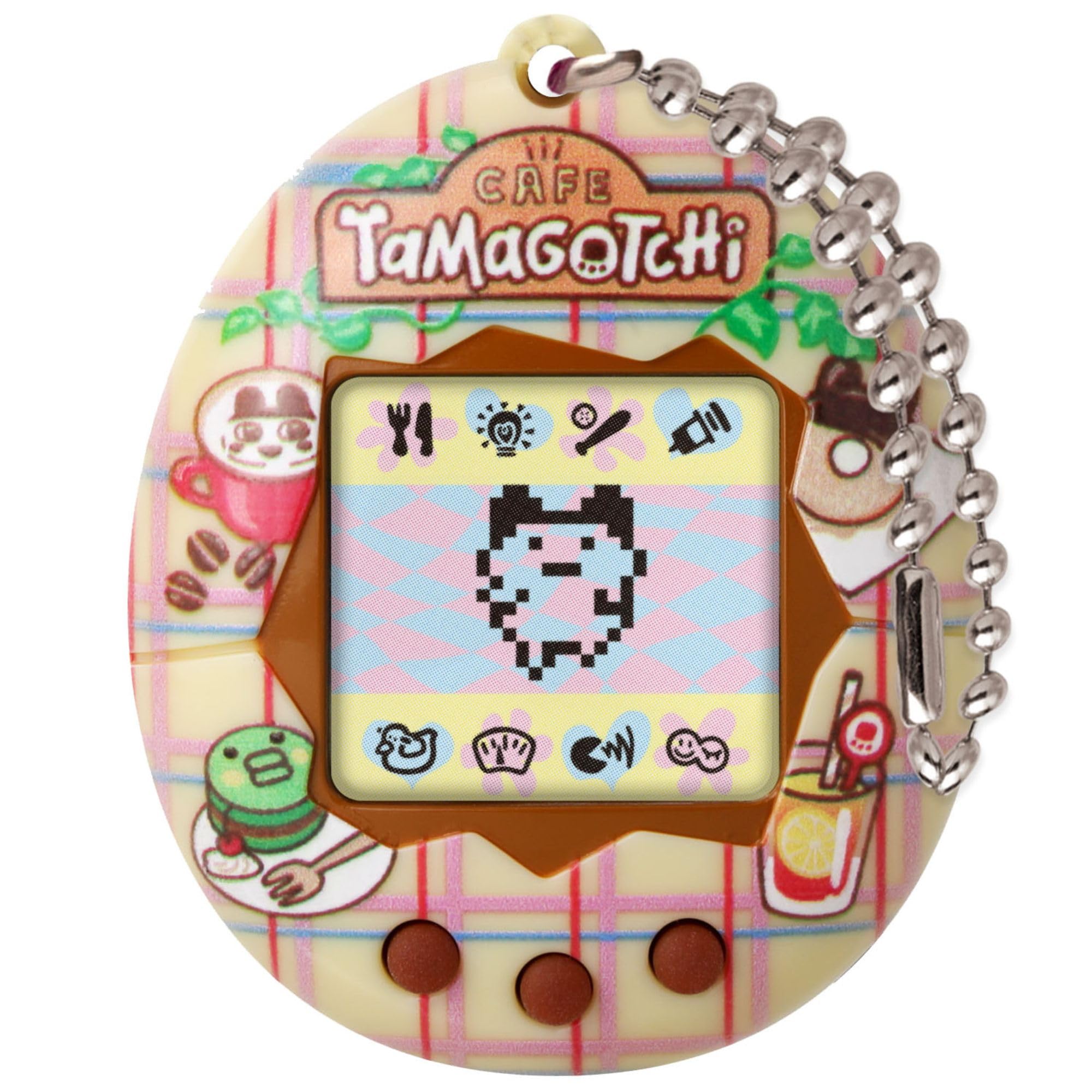 TAMAGOTCHI Bandai Original Tama Café Digital Pet, 1.8 cm x 4.2 cm x 5 cm