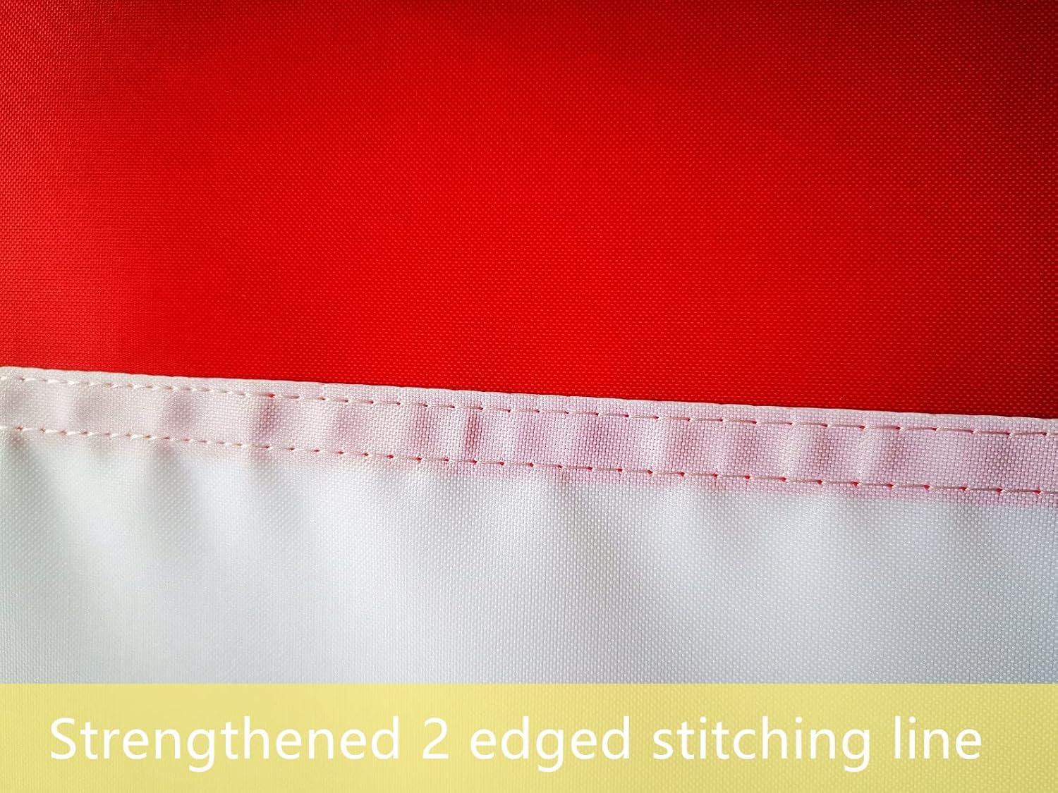 Texas State Flag 3x5FT, Embroidered Stars Sewn Stripes Premium Texas Flag Outdoors Indoors 210D Heavy Duty Oxford With Brass Grommmets - Image 4