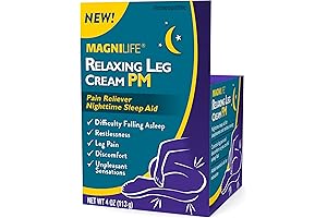 MagniLife Pain Relieving Foot Cream 4oz: Soothe Cramps, Discomfort, and Tossing