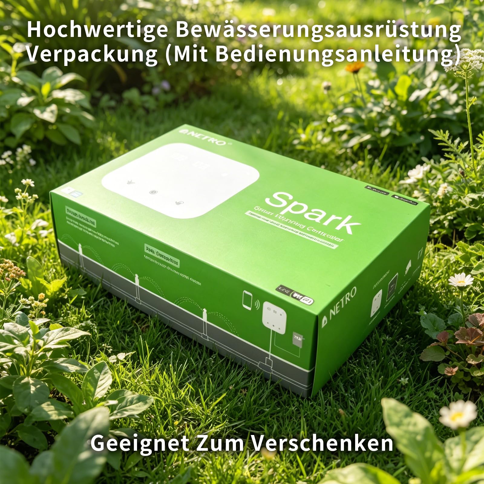 Netro Spark 16 Zonen Bewässerungscomputer WLAN App-Steuer Für Rasen Garten
