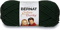 Vista 9 de Ovillo sólido Bernat Softee Chunky, otro, rosado bebé, Paquete de 1