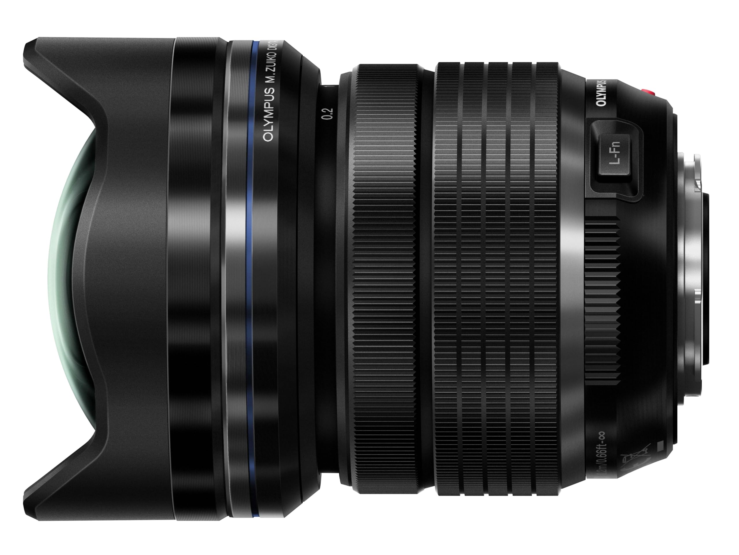 Olympus M.Zuiko Digital Ed 7-14 mm F2.8 Pro Objectif pour Appareil Photo Micro 4/3 Noir