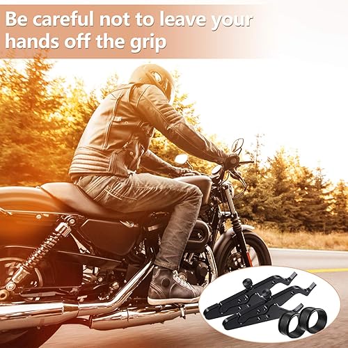 Miniatura 5 de 2 juegos de bloqueo del acelerador de la motocicleta bloqueo del acelerador de la motocicleta asistencia de control de crucero con anillo de