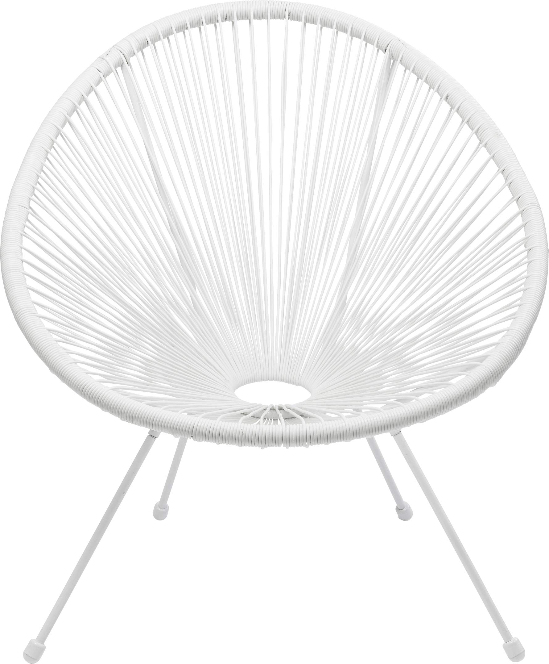 Kare Salon de Jardin Acapulco Mono Blanc Design