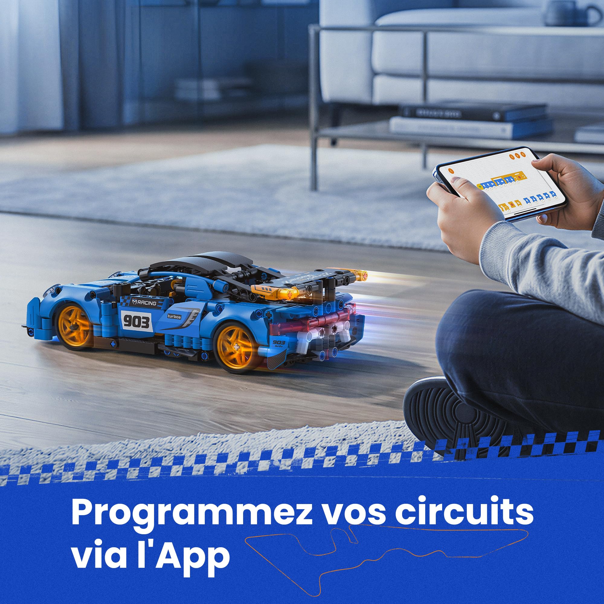 Sillbird - Kit de construcción de robot y coche a distancia para niños