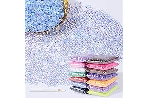 Luminous Jelly Rhinestones: 5mm Sparkles for Art and More