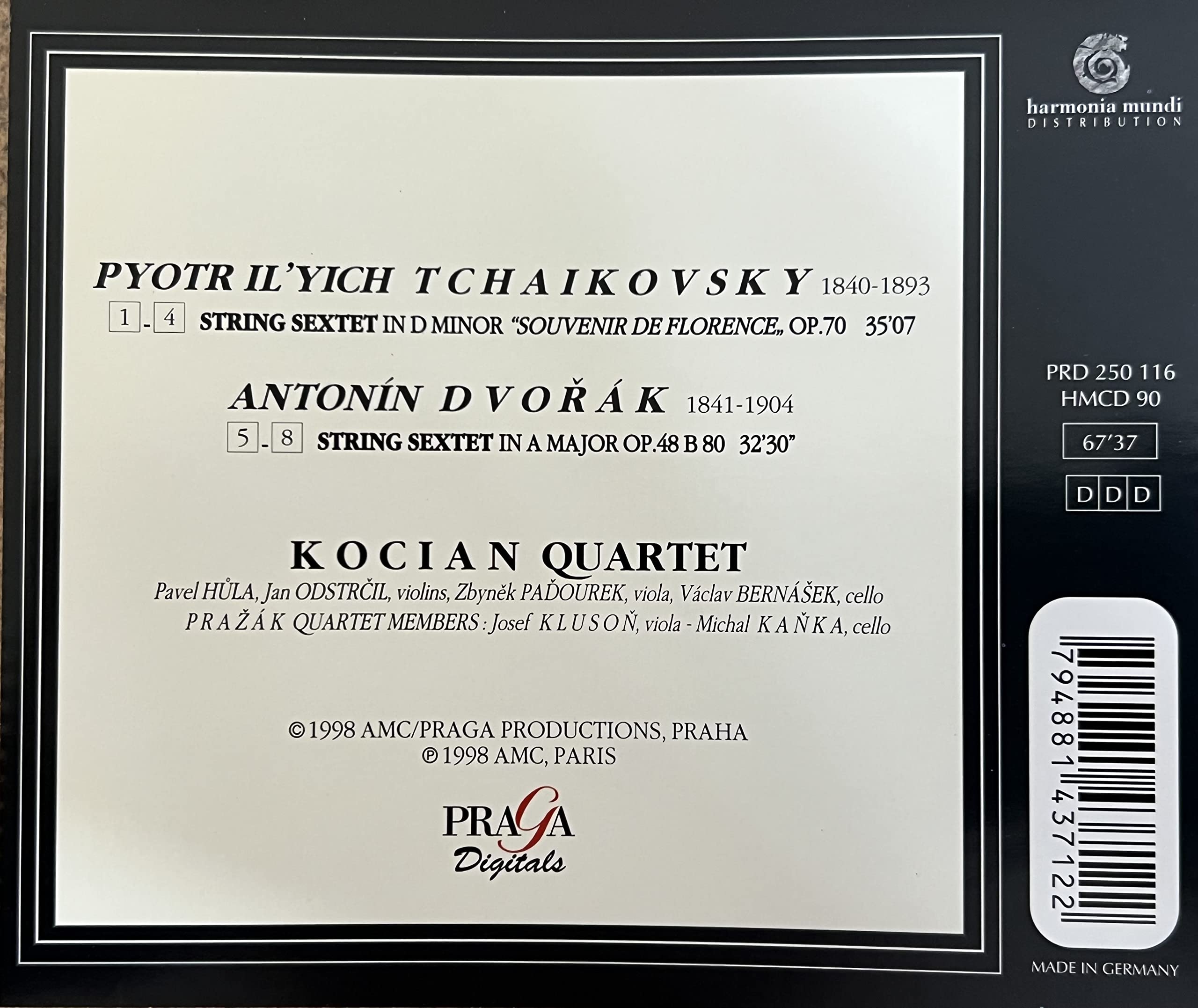 Sestetto X Archi Op.70 Souvenir De