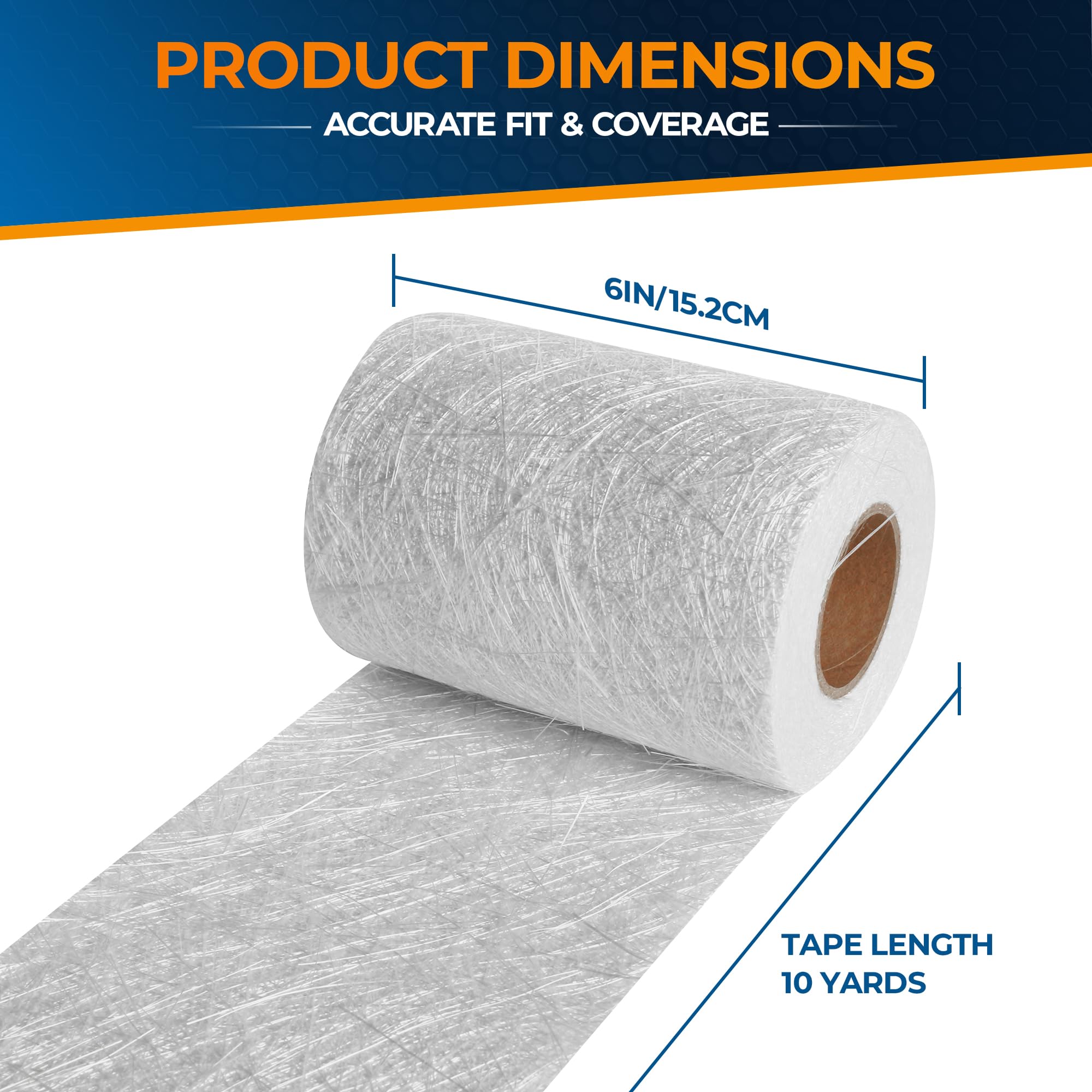 Fiberglass Chopped Strand Mat - Boat Repair & Auto Body -2