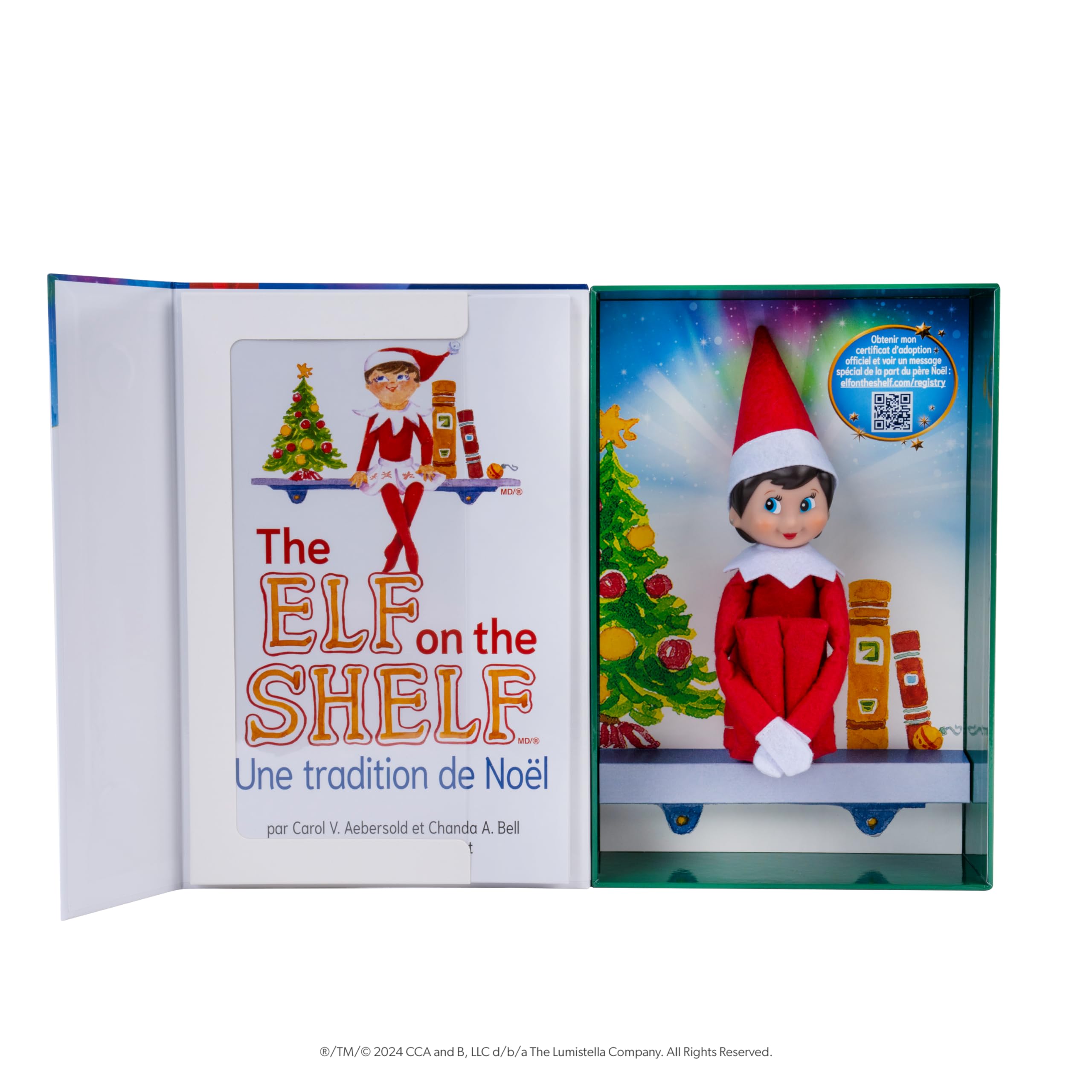 The Elf on the Shelf: A Christmas Tradition - Includes Artfully
