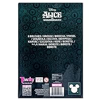 Vista 9 de Alice in Wonderland 8 Piece Makeup Brush Set, Ages 3+, By Townley Girl